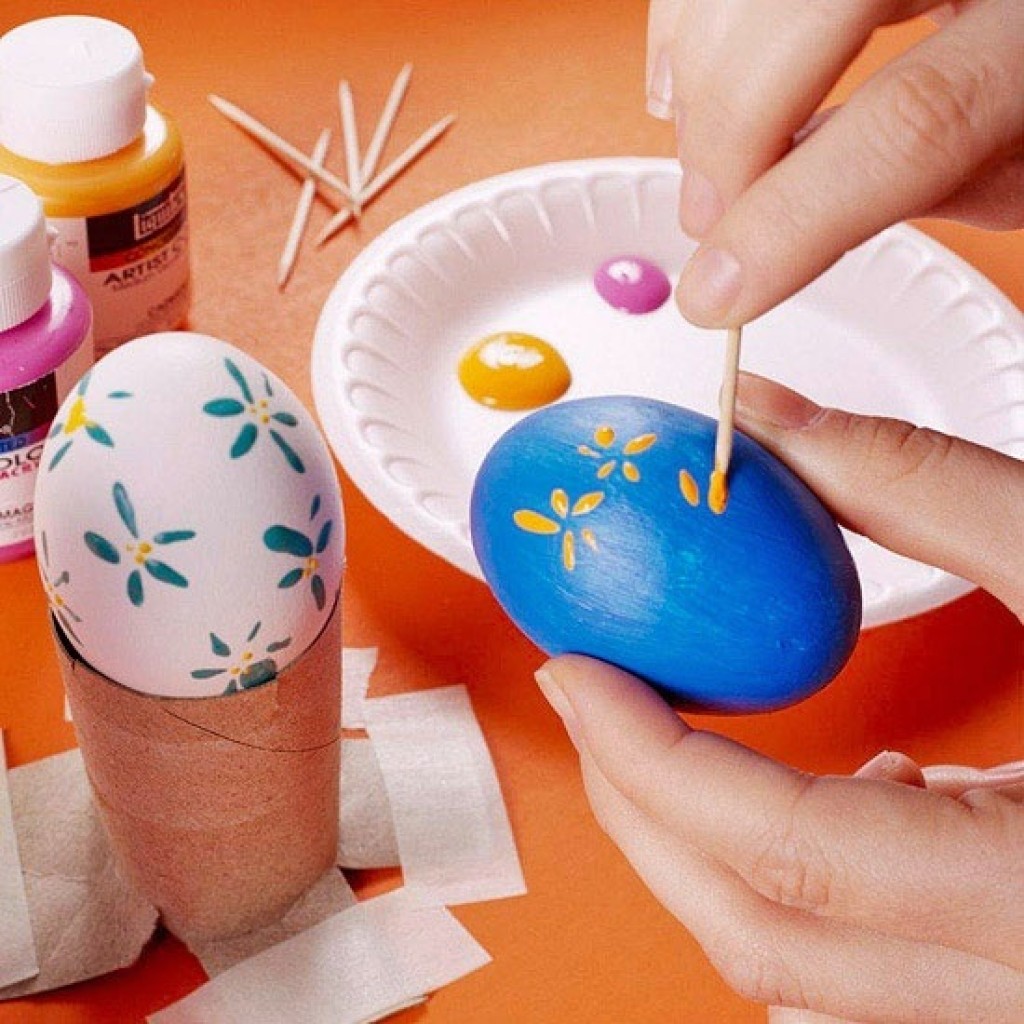 Яйца на пасху для детей